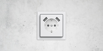 SCHUKO® USB-Steckdose bei ELKOM Elektro- und Kommunikationstechnik GbR in Meiningen