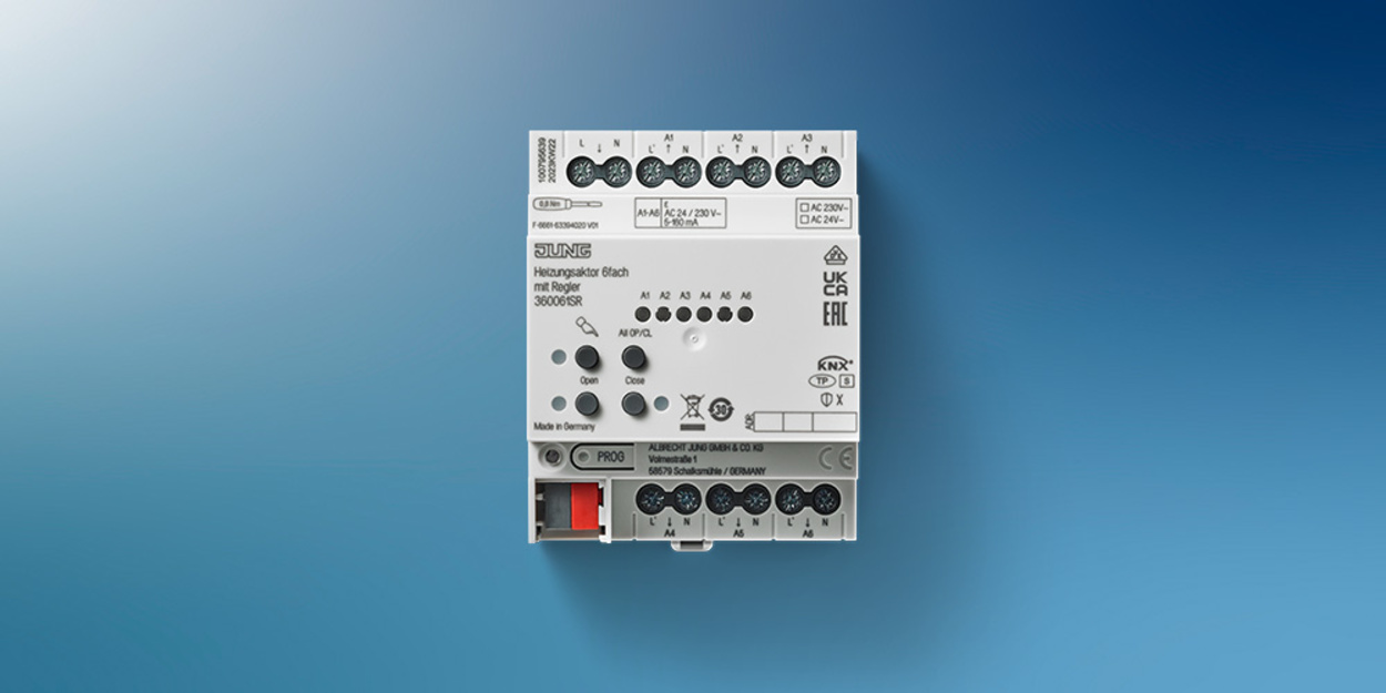 KNX Heizungsaktor 6-fach bei ELKOM Elektro- und Kommunikationstechnik GbR in Meiningen