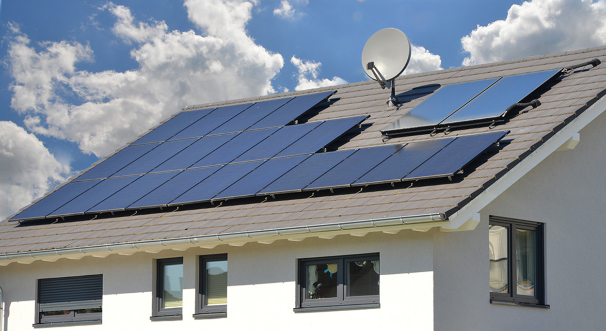 Photovoltaik bei ELKOM Elektro- und Kommunikationstechnik GbR in Meiningen